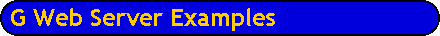 G Web Server Examples